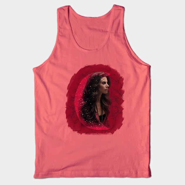 Ruby Lucas - Moon and Stars Tank Top by professionalfangrrl